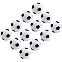 MINGZE 12 Piezas de fútbol de Mesa- Bolas de Repuesto para futbolín- Bolas de reemplazo de futbolín de Mesa de 36 mm…